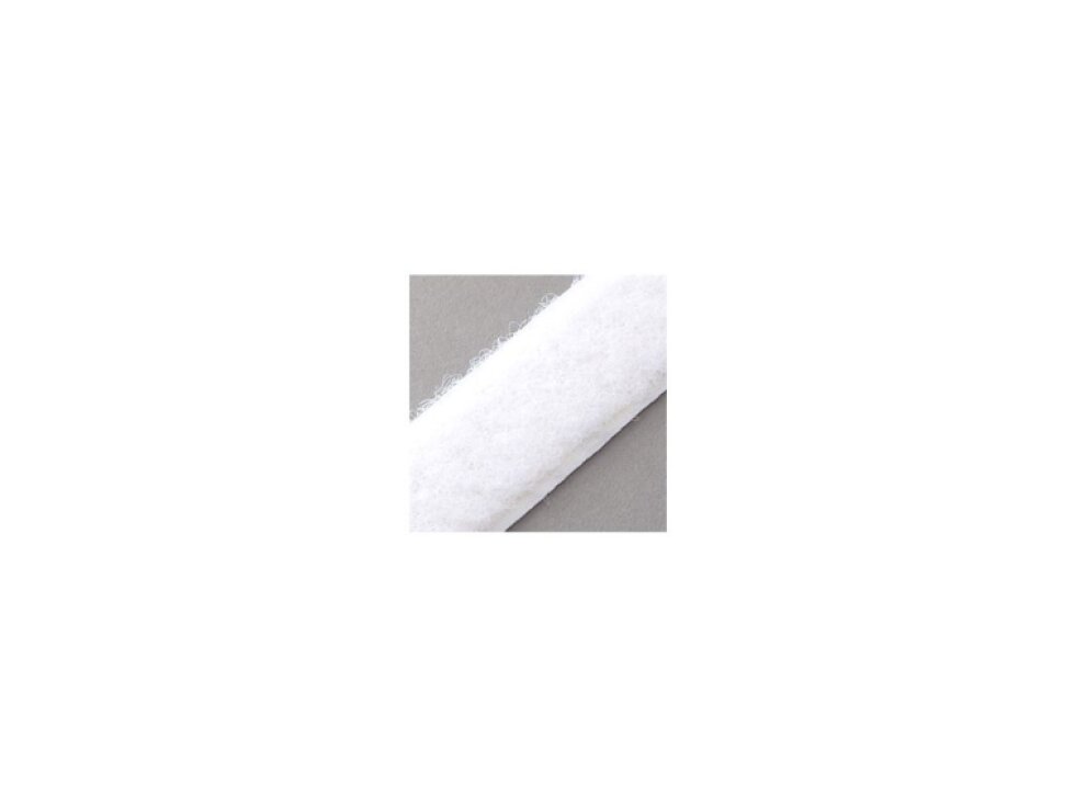 SJ 3571 samolepicí suchý zip 3M pro extrémní teploty, šíře 25mm, cena za 1 běžný metr, smyčka, bílý