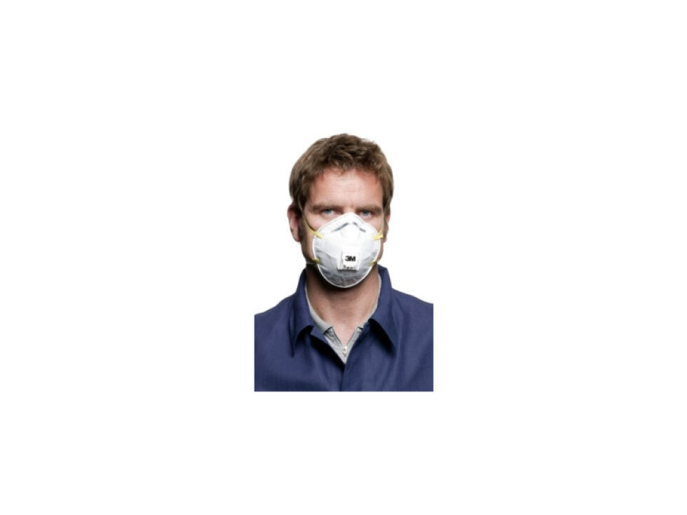 8812 Filtrační polomaska s ventilkem FFP1 - respirátor