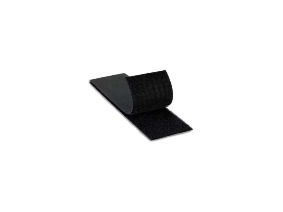 SJ 3401 extrémně pevný suchý zip 3M, smyčka, bez lepidla, černý, pro našití, šíře 50mm, cena za 1 běžný metr, exteriér a interiér