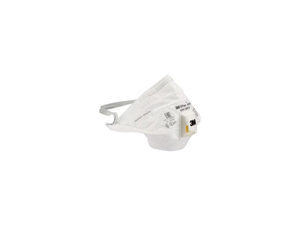 9161E 3M Částicový respirátor, s ventilkem, FFP1, Balení 15 ks, cena za kus