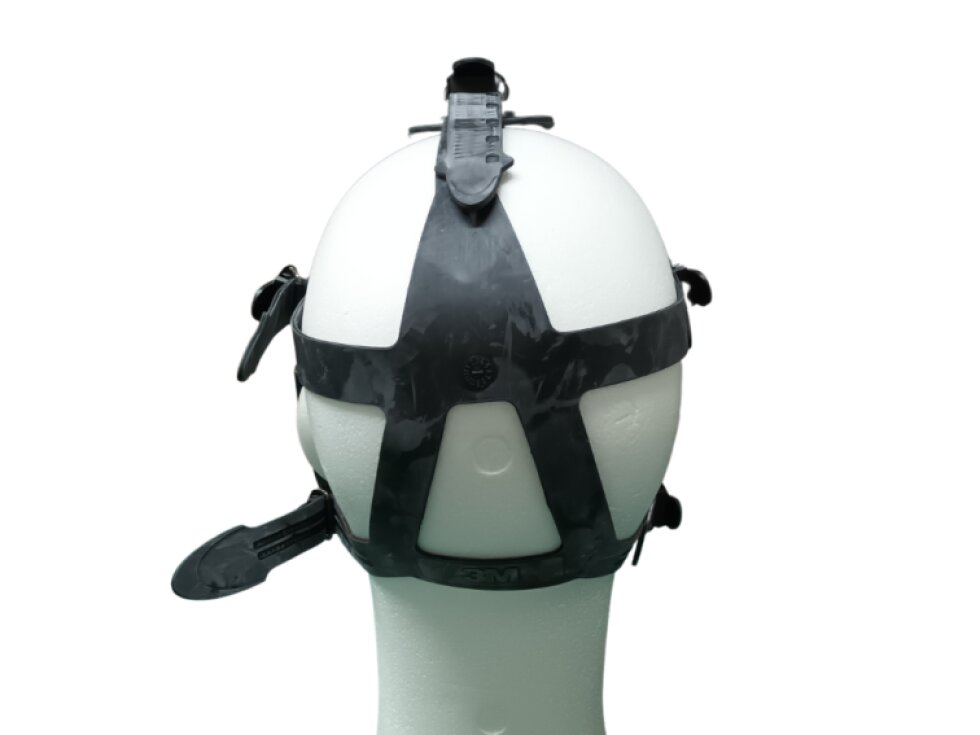 FF-602F opakovaně použitelná celomaska 3M Scott Vision 2, s panoramatickým zorníkem pro filtry se závitem DIN 40, střední velikost