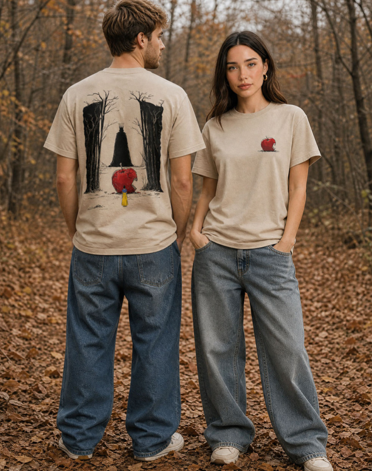 Tričko unisex Creator - Temné pohádky / Sněhurka