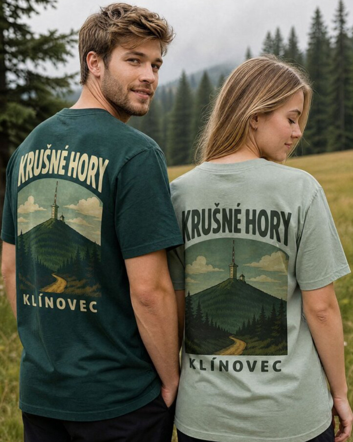 Tričko unisex Creator - Krušné hory - Klínovec