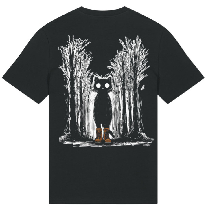 Tričko unisex Creator - Temné pohádky / Kocour v botách