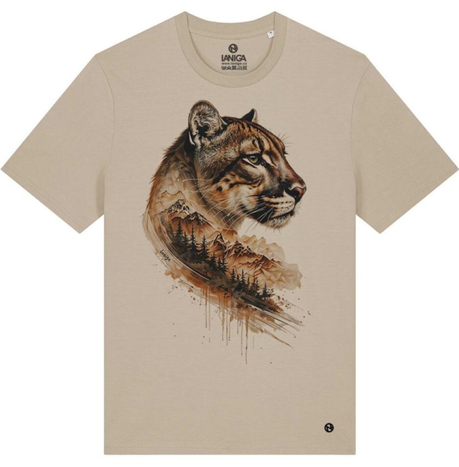 Tričko unisex Creator - Říše zvířat / Puma