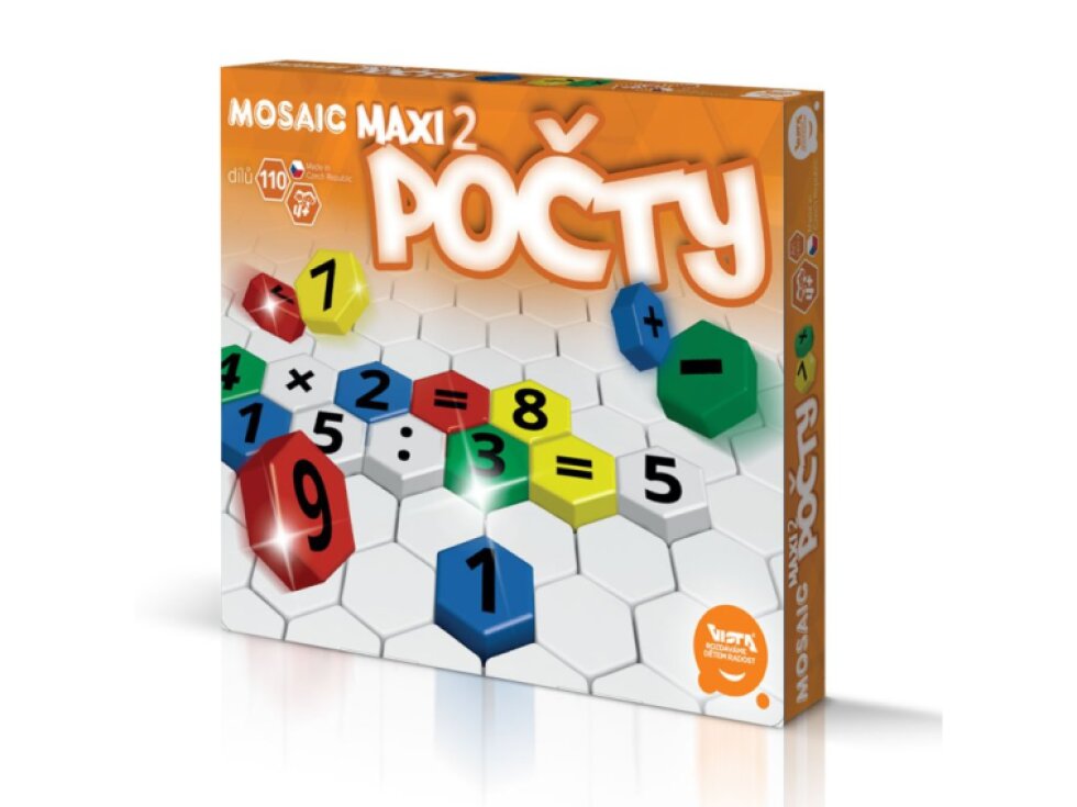 Mosaic maxi 2 - Počty - Včela se učí počítat