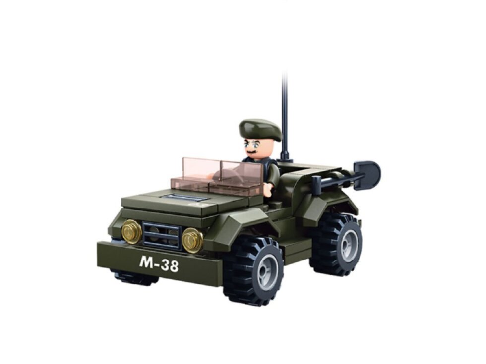 Stavebnice Sluban ARMY Transportní Jeep