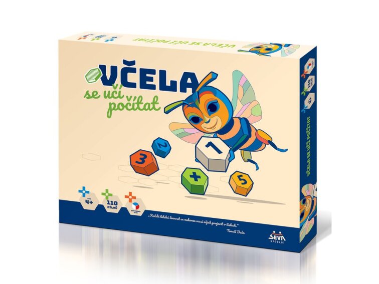 Mosaic maxi 2 - Počty - Včela se učí počítat