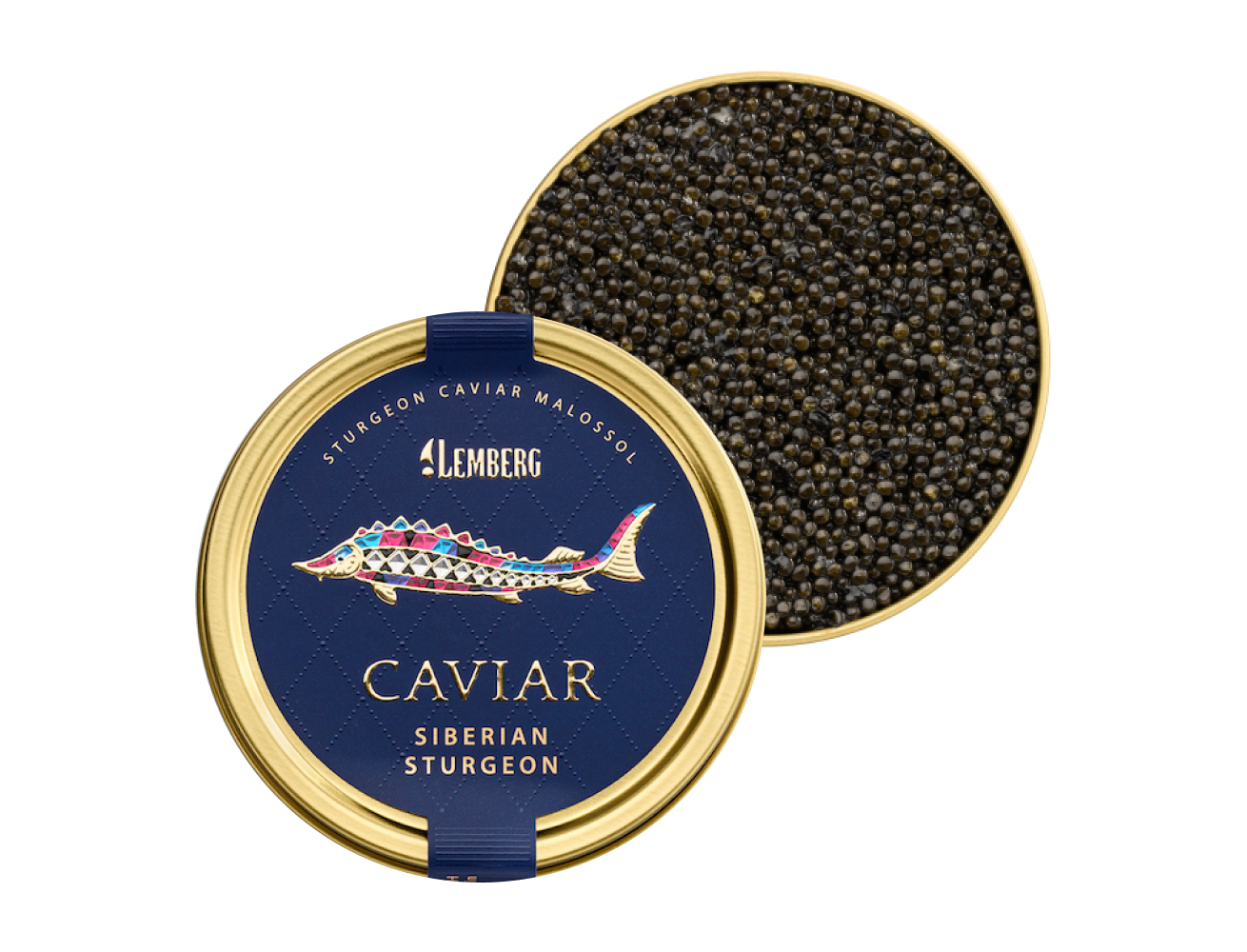 Set jeseterového kaviáru 4×20 g