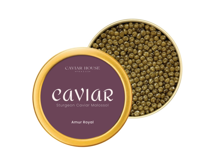 Set jeseterového kaviáru 4×20 g