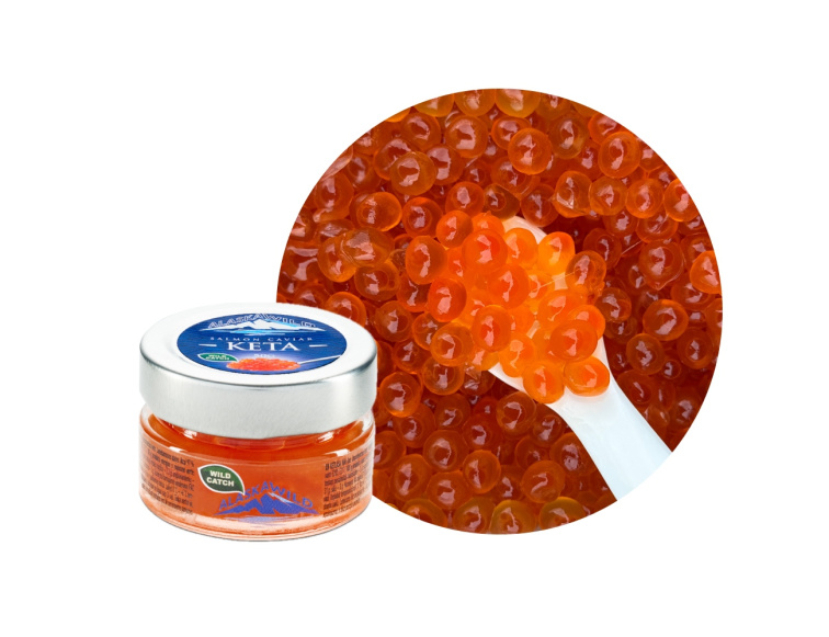 Degustační set lososového kaviáru 3×50 g