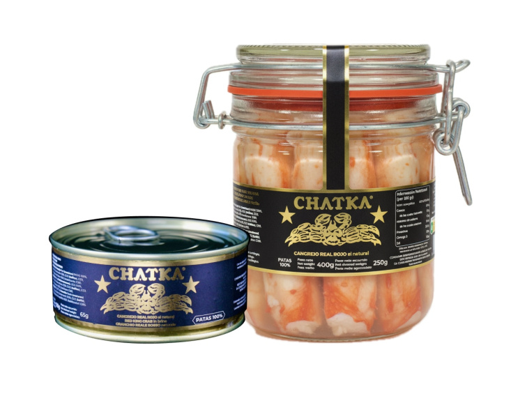 Chatka - Královský krab, 100% Legs, 400g/250g