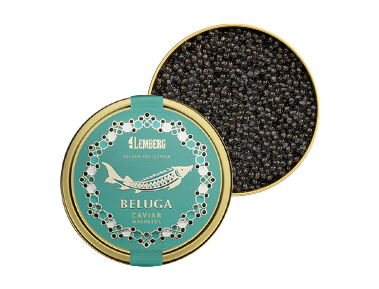 Set jeseterového kaviáru 4×20 g