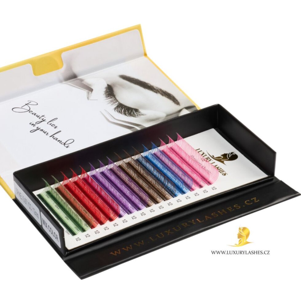 Luxury Lashes SPIKES MIX COLOR – MATTE