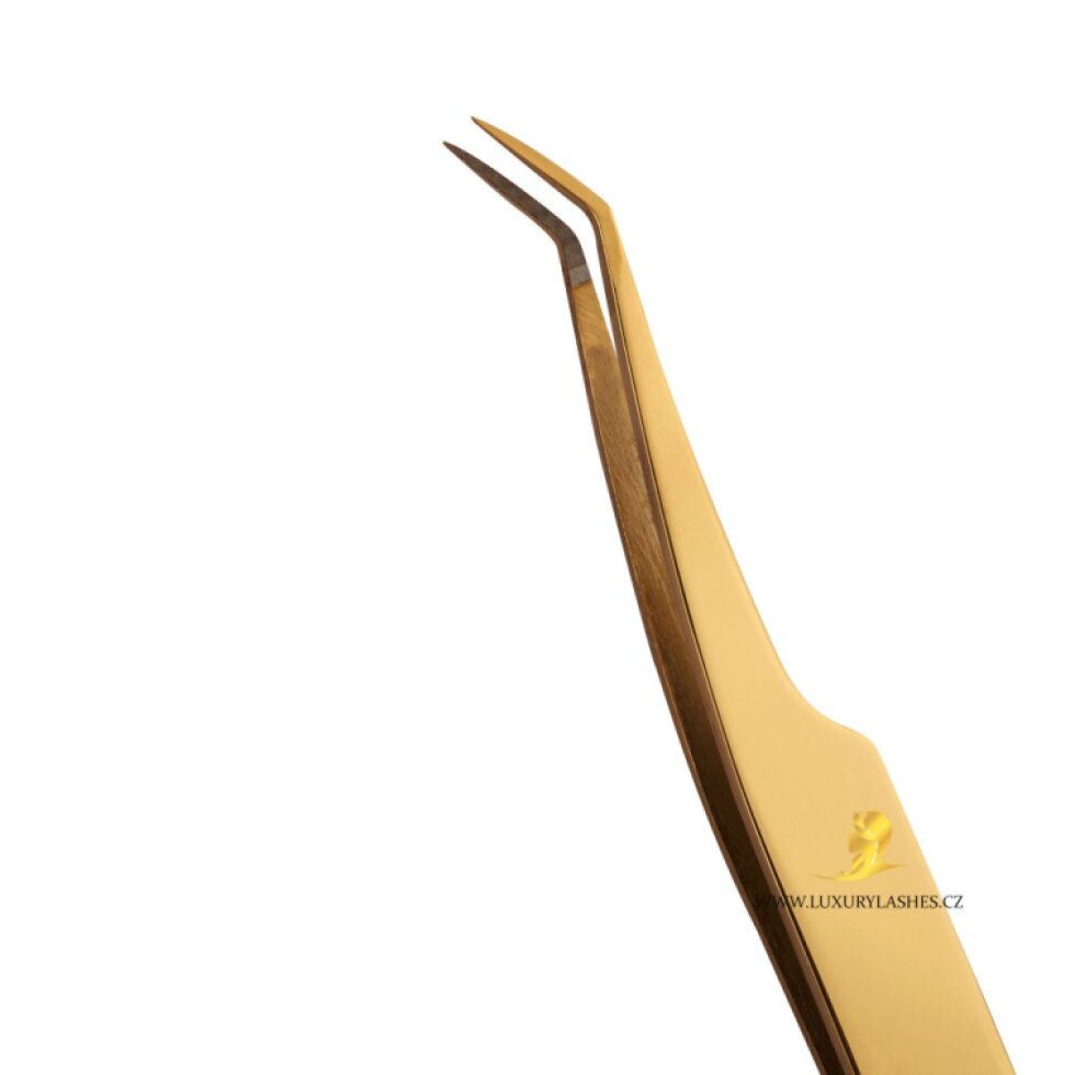 Luxury Lashes Pinzeta č.1 TITANIUM Broušená