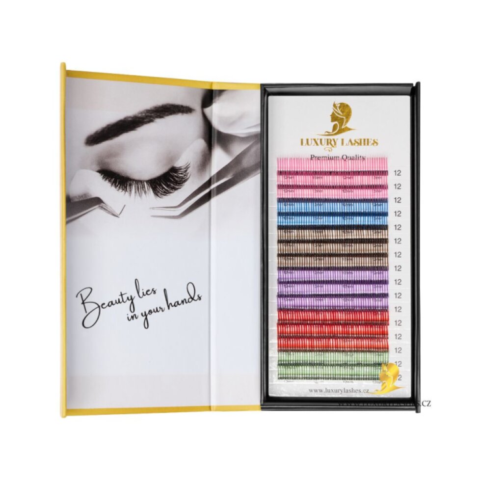 Luxury Lashes SPIKES MIX COLOR – MATTE