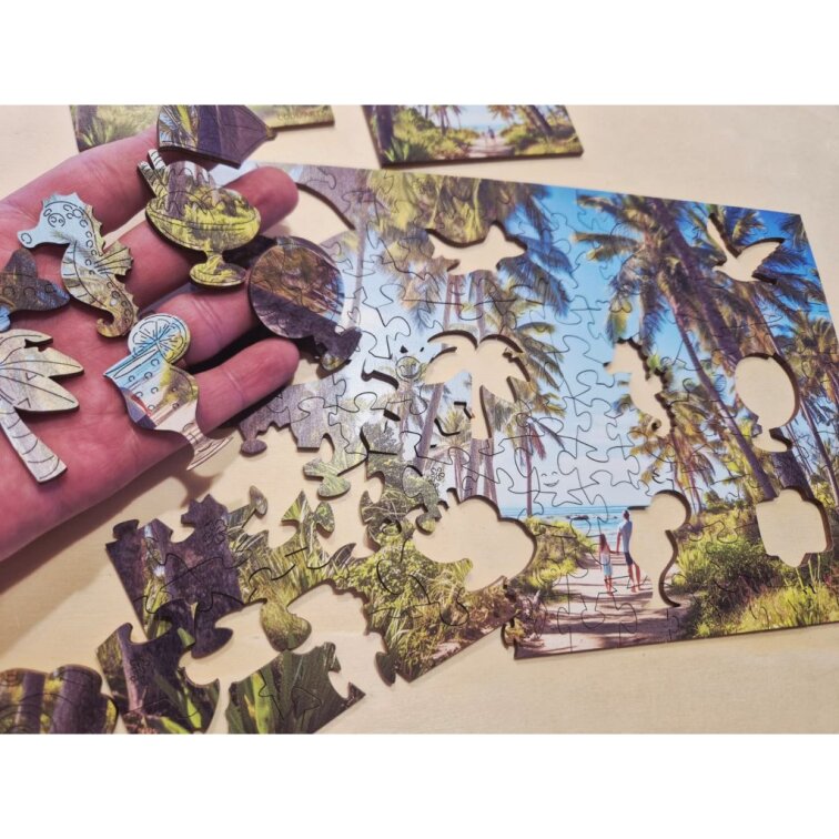 Z fotky v znamení Dovolenky - 129 dielikov – Na šírku (3:2) - MindMaze - Drevené puzzle