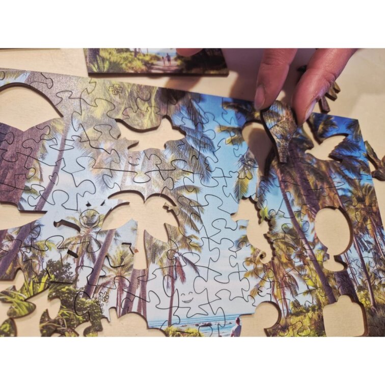 Z fotky v znamení Dovolenky - 129 dielikov – Na šírku (3:2) - MindMaze - Drevené puzzle