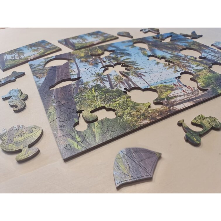 Z fotky v znamení Dovolenky - 129 dielikov – Na šírku (3:2) - MindMaze - Drevené puzzle