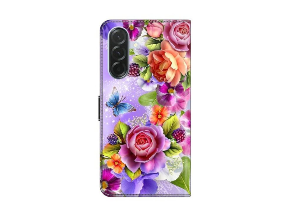 Knižkové puzdro (Fresh Flowers) pre Samsung Galaxy A17 / A26 5G