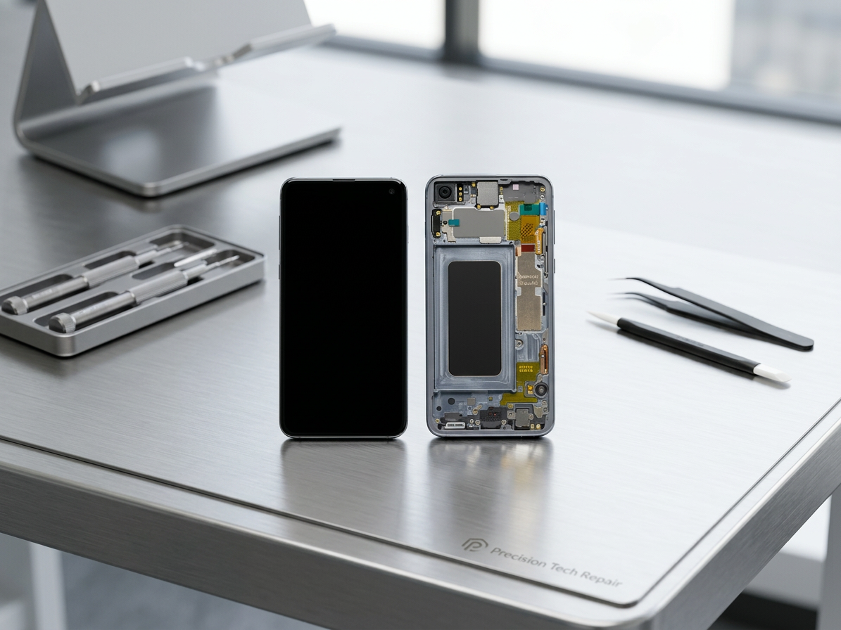 LCD Displej + Dotykové sklo + Rám Samsung Galaxy S10e G970 Modrá farba - Originál Service Pack