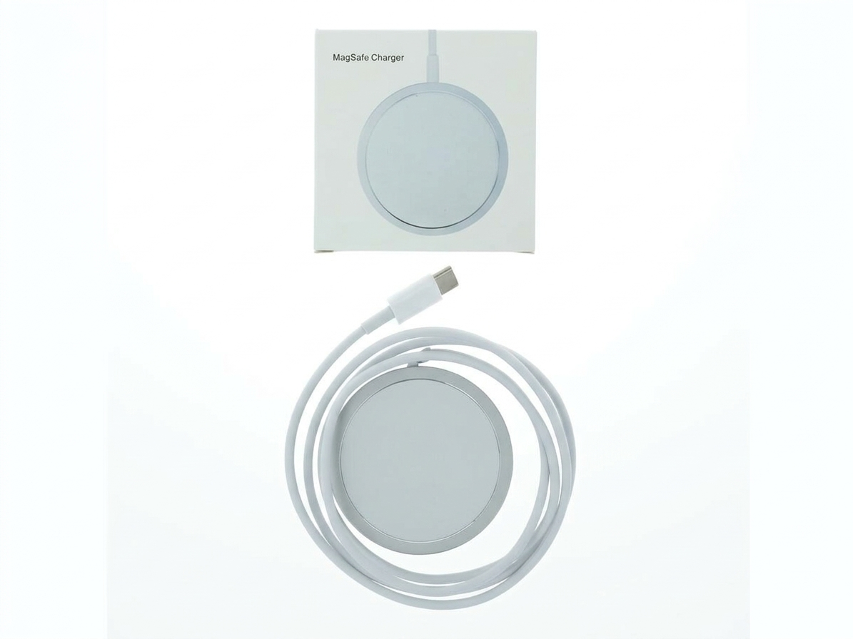 15W MagSafe bezdrôtová nabíjačka USB Typ C Strieborná farba