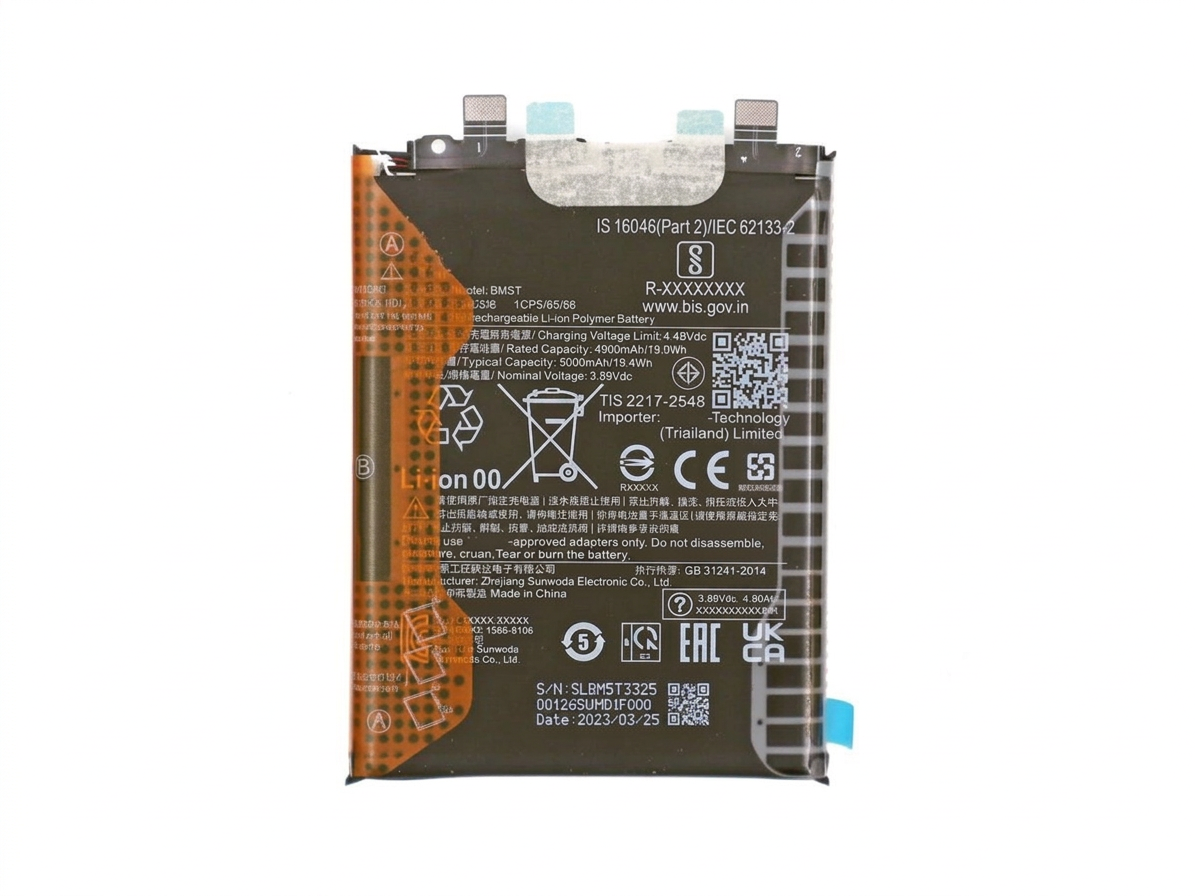 BM5T 5000mAh Batéria Xiaomi Poco X6 Pro / Redmi Note 13 Pro 4G OEM