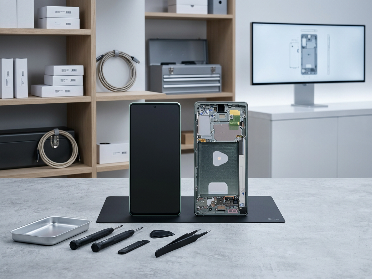 LCD displej a dotyková plocha Samsung Galaxy Note 20 N980 zelená farba