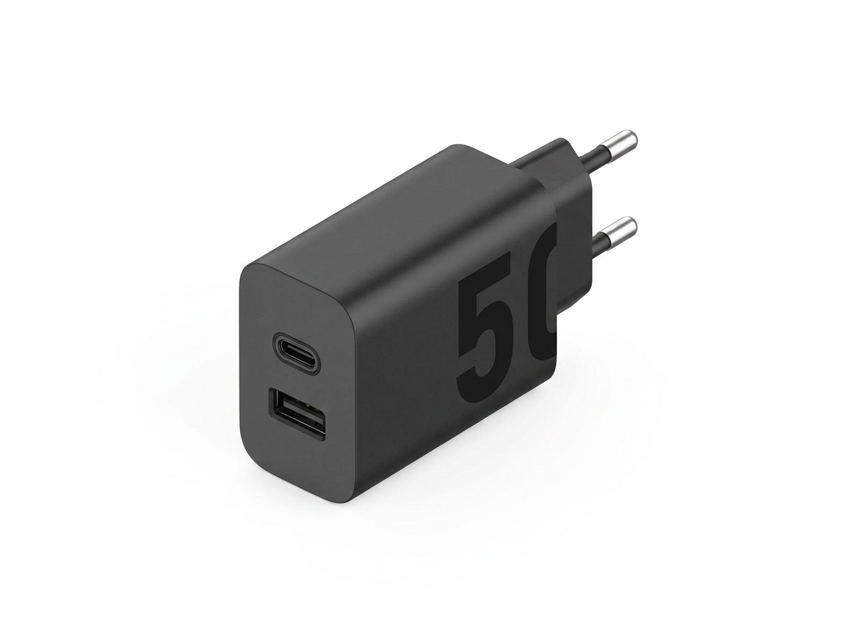 Cestovná nabíjačka Motorola MC-520 50W čierna farba