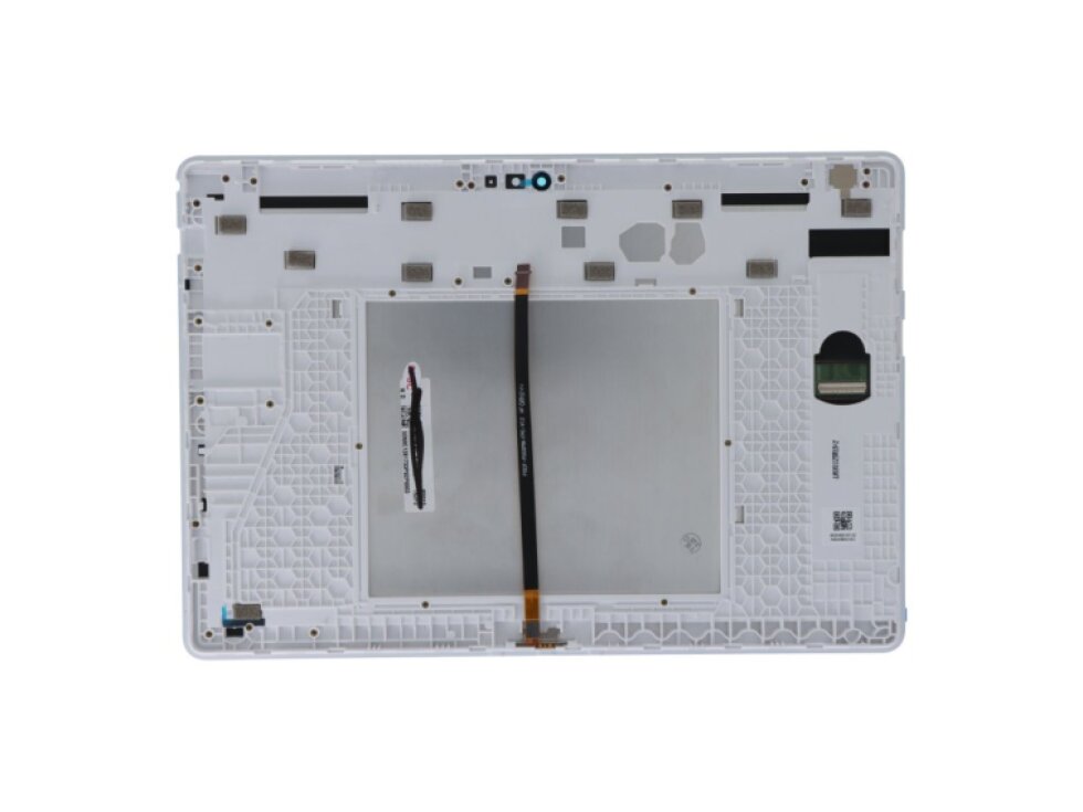 LCD Displej + Dotykové sklo s rámom pre Lenovo Tab M10 TB-X605 TB-X605F/TB-X605N/TB-X605M Biela Ori