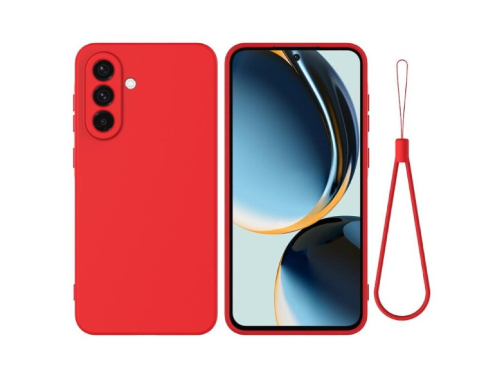 Kryt Samsung Galaxy A17 silikónový červený