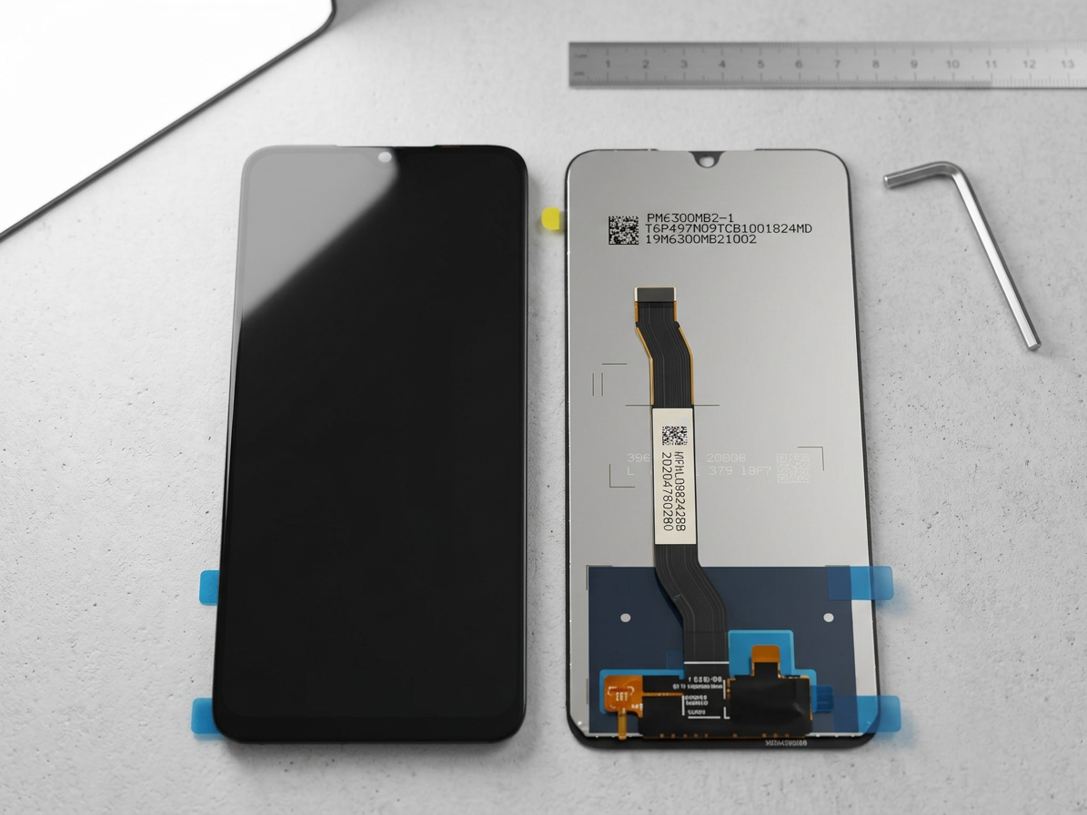 LCD Displej + Dotykové sklo Xiaomi Redmi Note 8T originál čierna farba