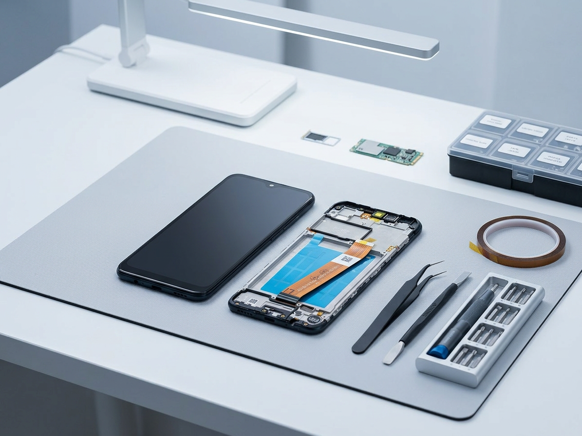 LCD displej + Dotykové sklo + Rám Samsung Galaxy A01 A015F čierna farba