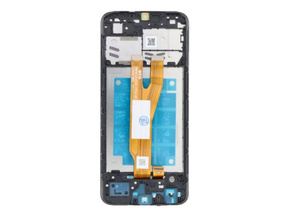 LCD Displej + Dotykové sklo + Rám Samsung Galaxy A03 Core A032F Čierna farba - ORI