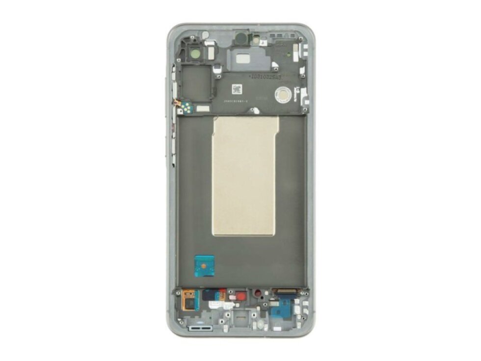 LCD Displej + Dotykové sklo + Rám pre Samsung Galaxy A56 (SM-A566) – Originál Service Pack – Olive Green (Olivovo zelená)