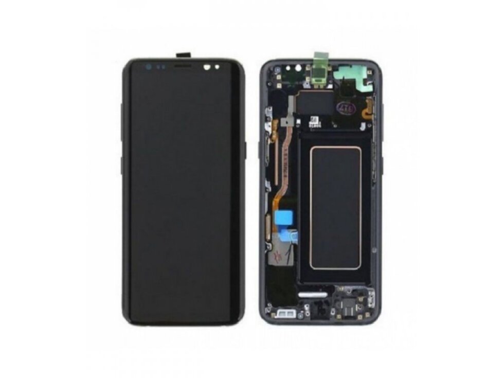 LCD displej + Dotyk Samsung G950 Galaxy S8 s rámom čierny