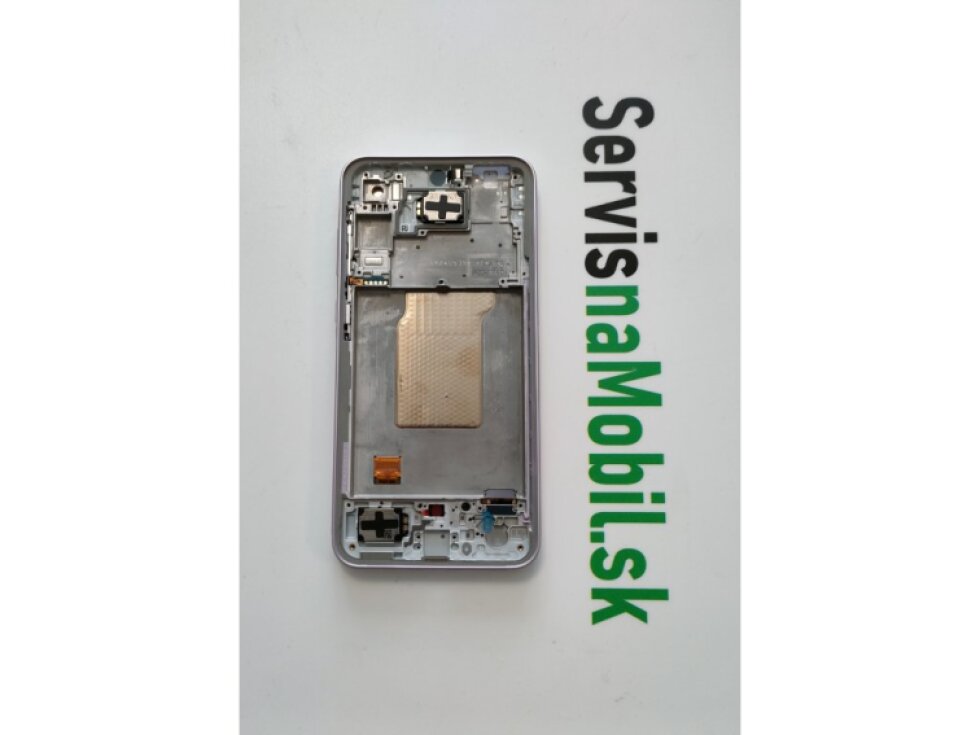 LCD Displej + Dotykové sklo + Rám Samsung Galaxy A35 5G (A356) 2024 LAVENDER / LILAC - Originál Service pack