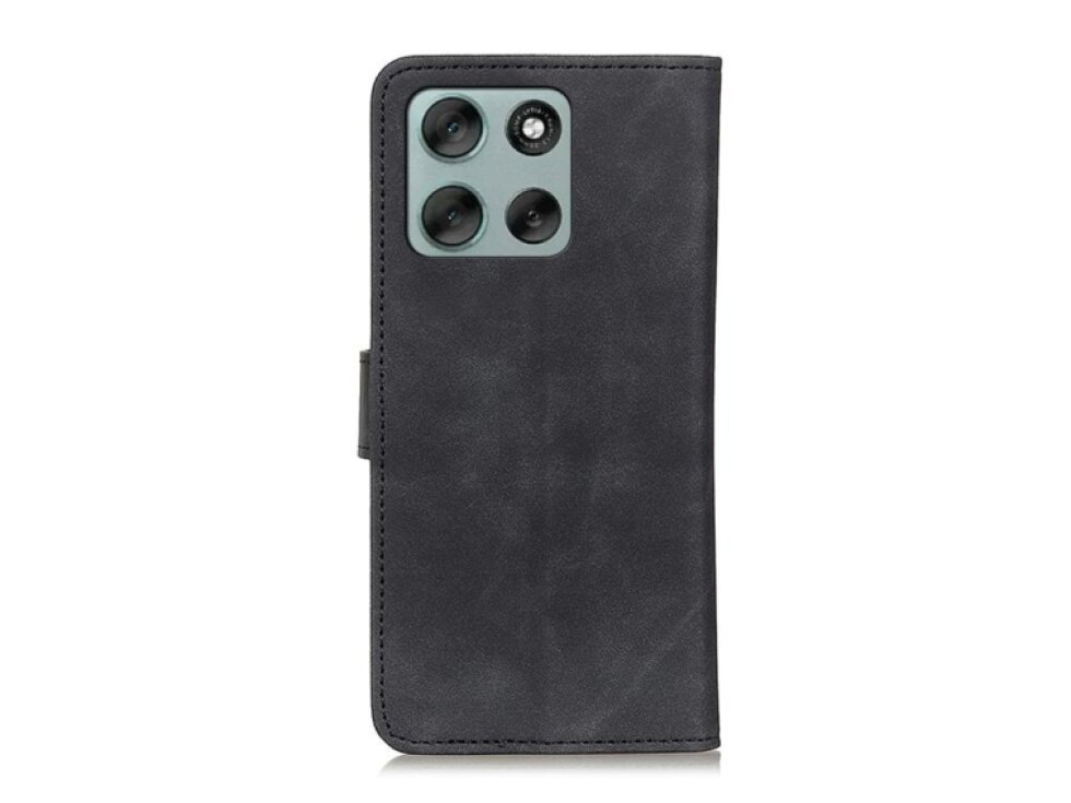 Knižkové puzdro Motorola Moto G86 Power KHAZNEH čierne