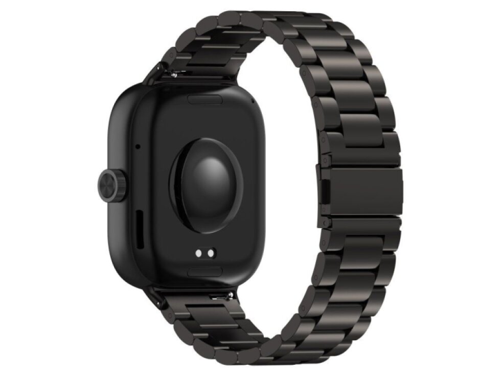 Remienok na hodinky Redmi Watch 4 / Watch 5 / Watch 6 kovový čierny