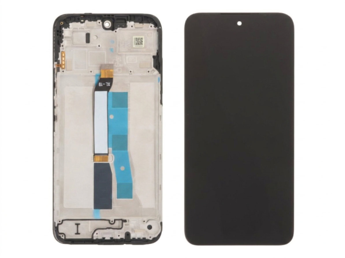 LCD Displej + Dotykové sklo + Rám Xiaomi Redmi 15 4G / Poco M7 4G (2025) BLACK - Originál Service pack