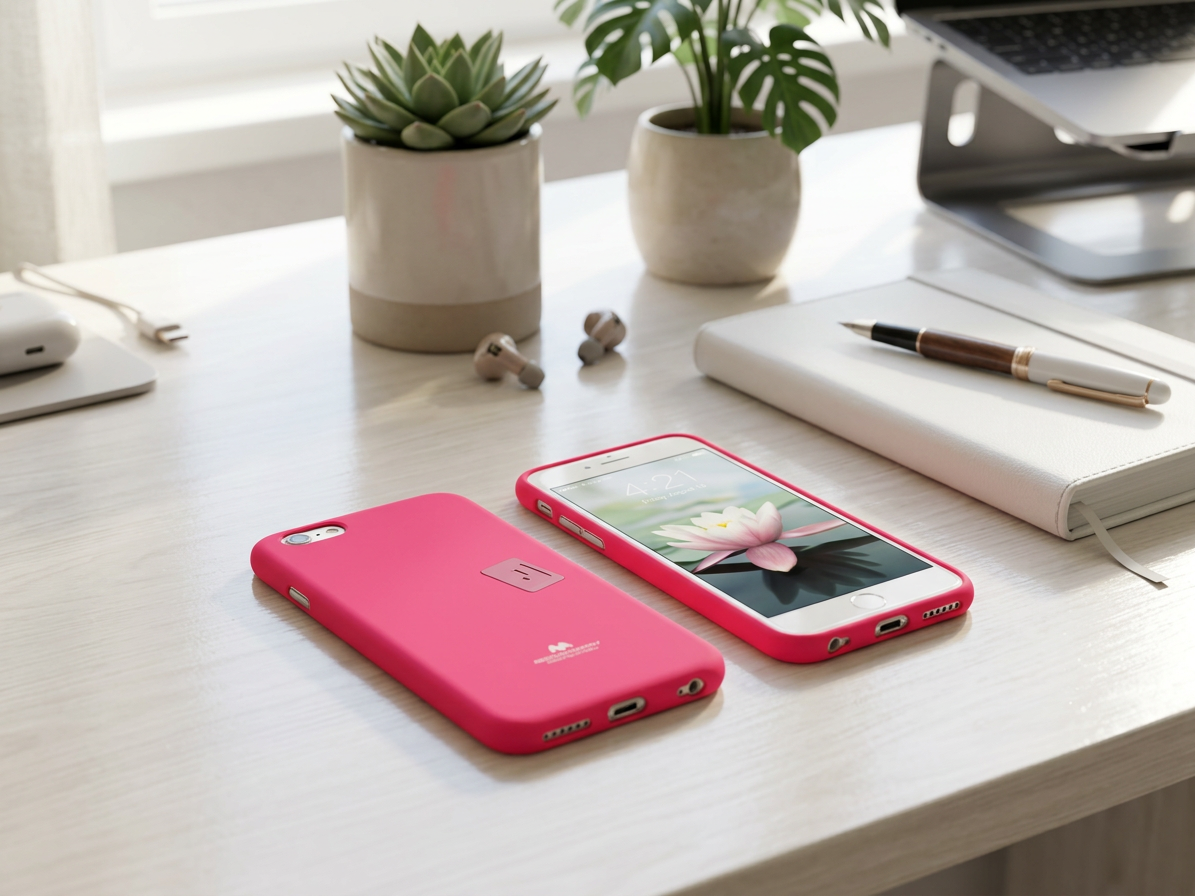 Púzdro Huawei P8 Jelly case ružové