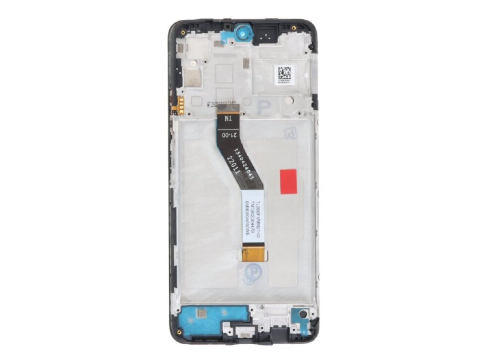 LCD Displej + Dotykové sklo + Rám Xiaomi Poco M4 Pro 5G čierna farba - Service pack