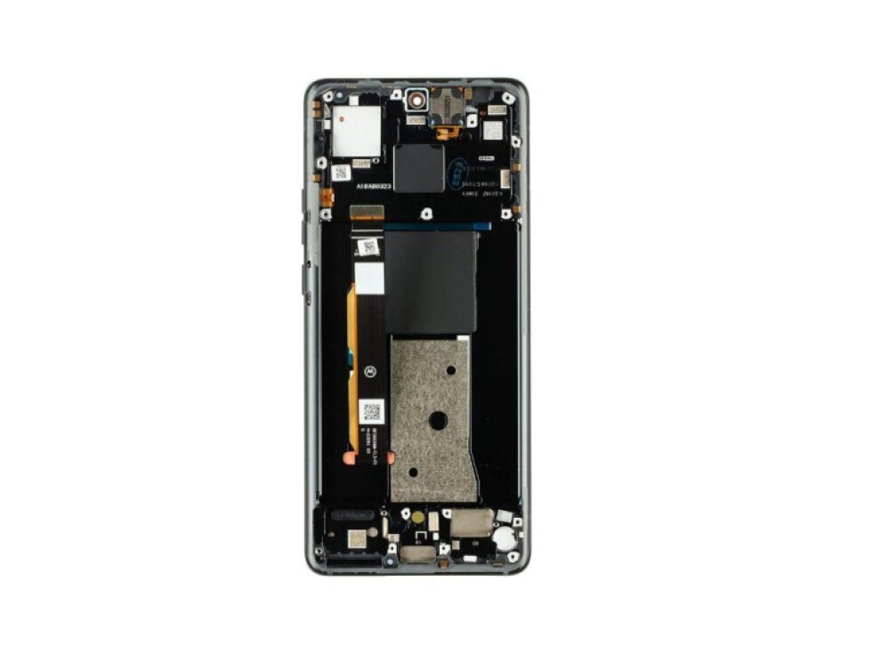 LCD Displej + Dotykové sklo + rám Motorola Edge 40 čierna farba - Service pack