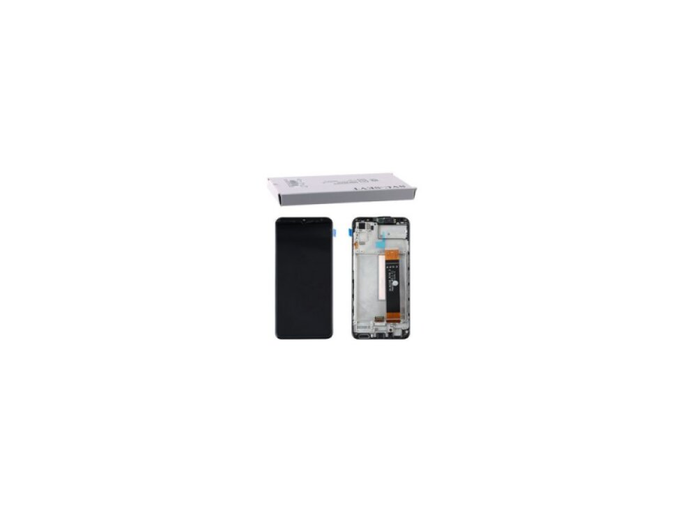 LCD displej + Dotykové sklo + Rám pre Samsung Galaxy M33 5G (M336) – Originál Service Pack (Čierna)