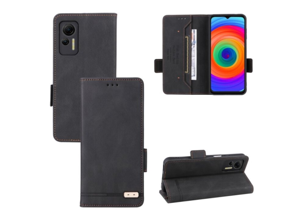 Knižkové puzdro Ulefone Note 14 čierna farba