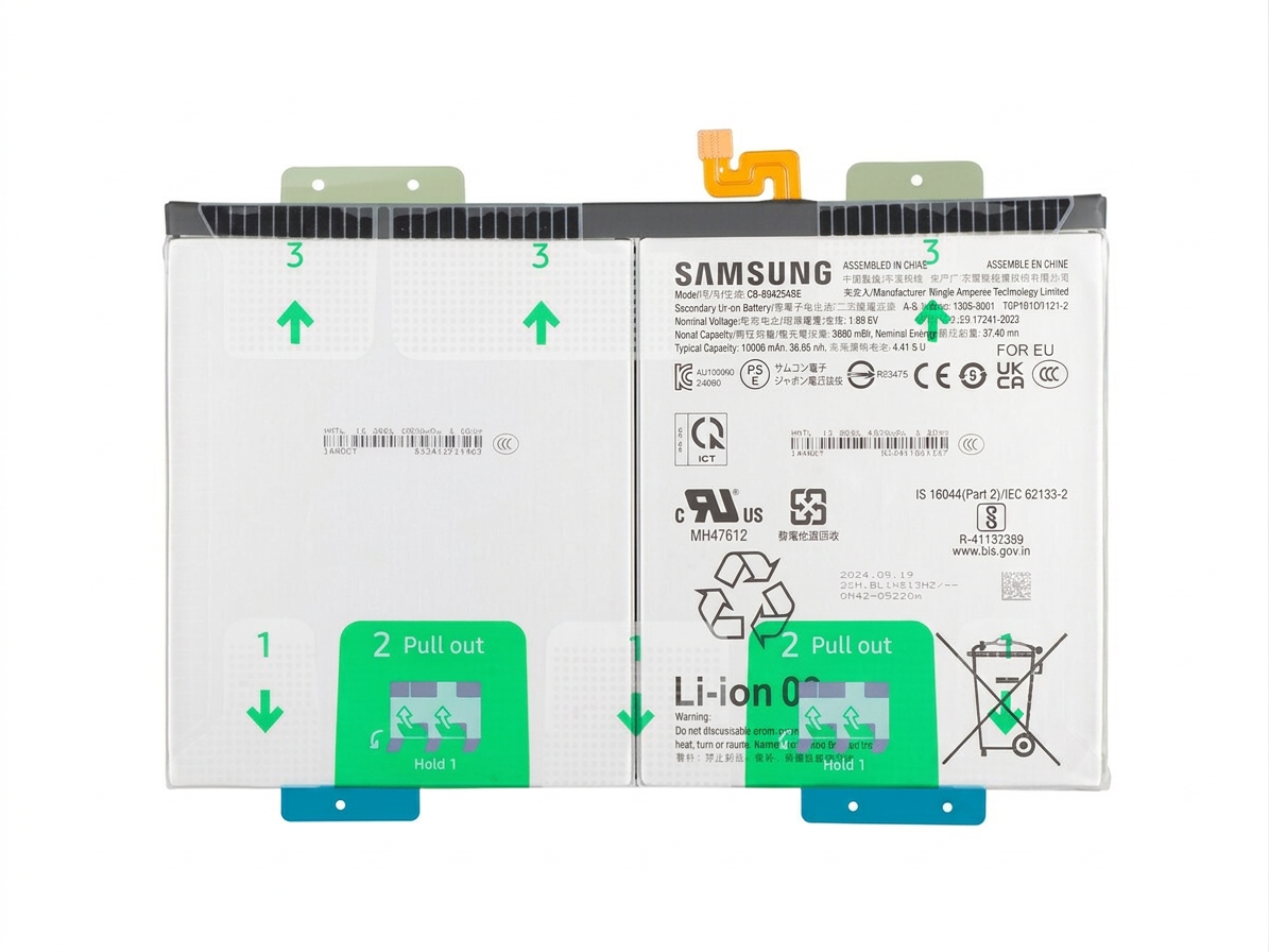 Battery EB-BX828ABE for Samsung Galaxy Tab S10+ / Service Pack