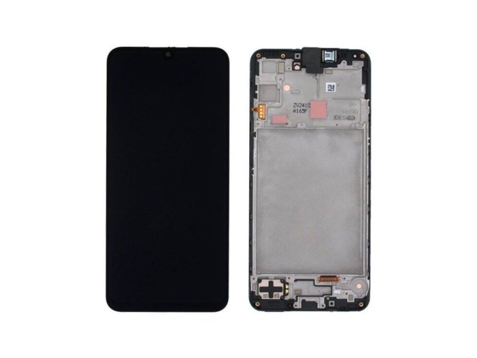 LCD Displej + Dotykové sklo + Rám Samsung Galaxy A16 4G (SM-A165) – Čierny (Originál Service Pack)