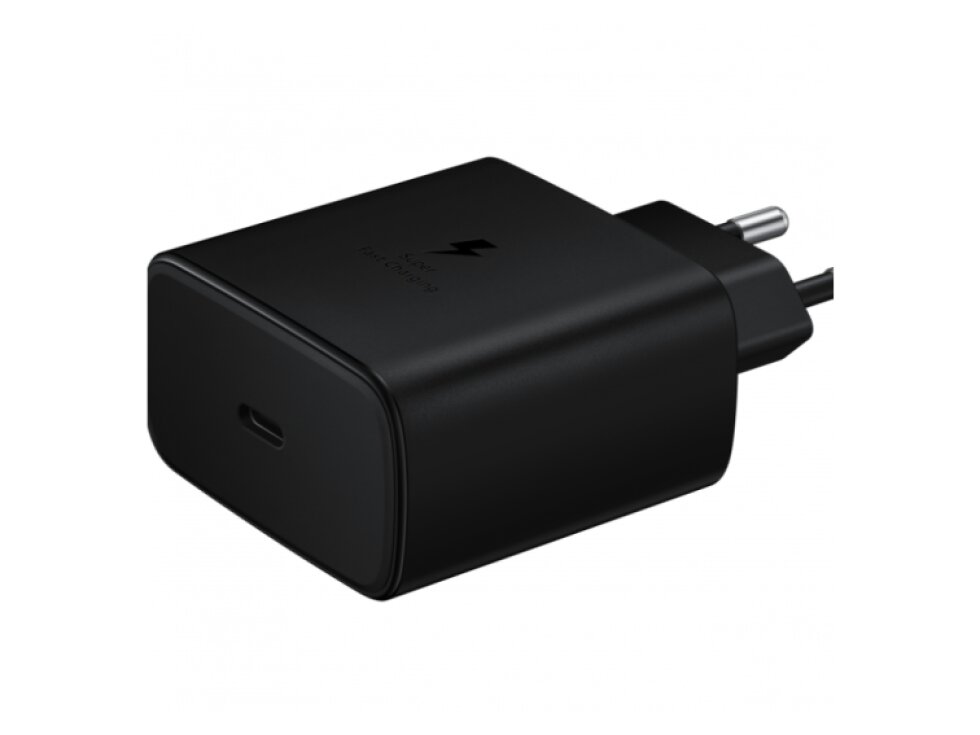 45W Cestovná nabíjačka EP-TA845 + DA705BBE 4.05A, 1 x USB-C, kábel USB-C čierna farba