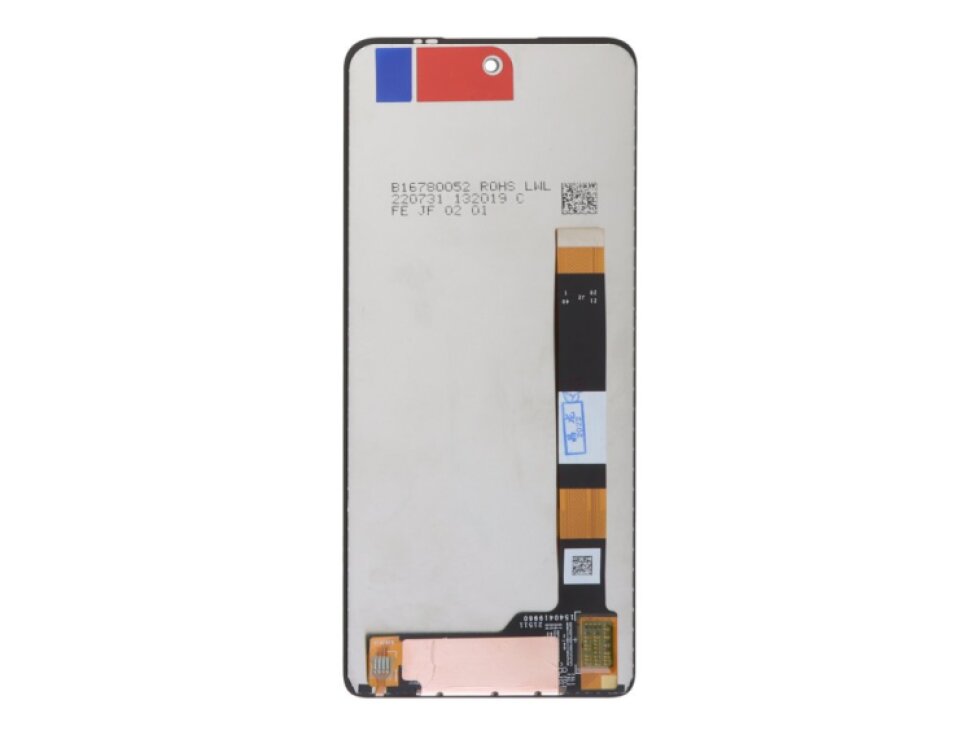 LCD Displej + Dotykové sklo Motorola Moto G200 5G Čierna farba OEM