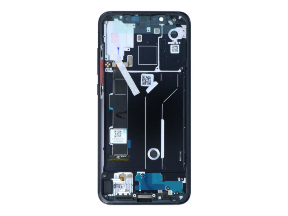 LCD displej + Dotykové sklo + rám Xiaomi Mi 8 čierna farba - ORI
